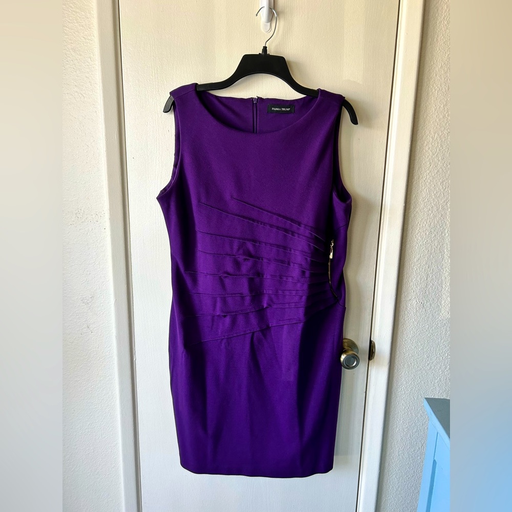 Purple, Ivanka Trump Dress